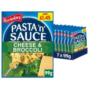 Batchelors Pasta 'n' Sauce Cheese & Broccoli 7 X 99g