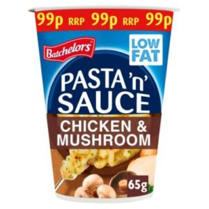 Batchelors Pasta 'n' Sauce Chicken & Mushroom Flavour Pot 6 X 65g