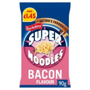 Batchelors Super Noodles Bacon Flavour 8 X 90g