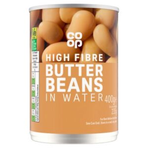 COOP BUTTER BEANS IN WATER 400G