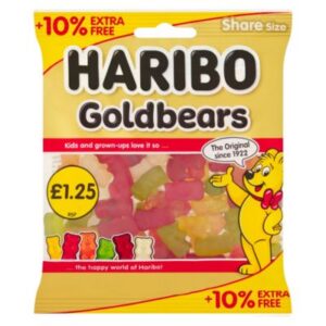 HARIBO Goldbears Jelly Sweets Sharing Bag 12 X 154g