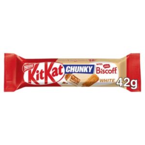 KitKat Chunky Lotus Biscoff White Bar 42g