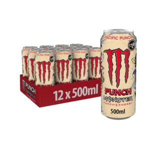 Monster Energy Drink Pacific Punch 12 x 500ml