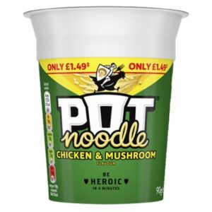 Pot Noodle Standard Pot Chicken & Mushroom 12 X 90 g