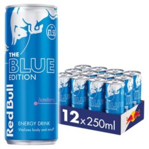 Red Bull The Blue Edition Juneberry Energy Drink 12 X 250ml