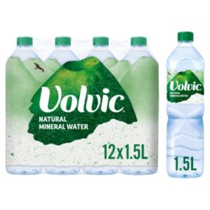 Volvic Natural Mineral Water 12 X 1.5L