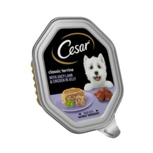 Cesar Classic Terrine With Juicy Lamb & Chicken In Jelly 150g