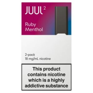 JUUL2 Pods Ruby Menthol 2-pack 18 mg/mL nicotine