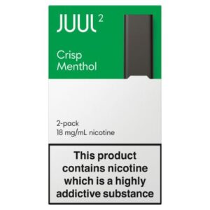 Juul2 Pods Uk Crisp Menthol 18Mg