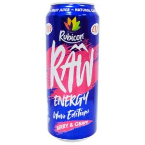 Rubicon Raw Energy Berry & Grape 500ml