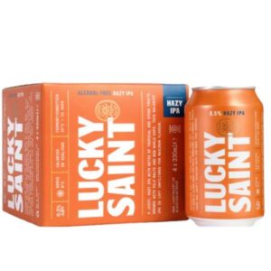 Lucky Saint Alcohol Free Hazy IPA 4x330ml pack