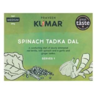 Praveen Kumar Spinach Tadka Dal 350g.