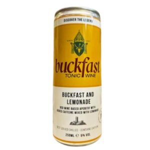 Buckfast Lemonade RTD 12 x 250ml Wine Cans – Goldenacre Minimarket Edinburgh – Fast Delivery, Cheap Price