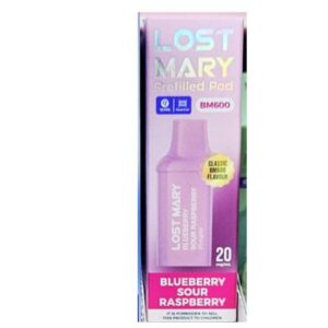 Lost Mary BM600 Prefilled Pods Blueberry Sour Raspberry