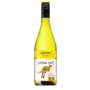 Yellow Tail Chardonnay White Wine 750ml – Australian white wine bottle with fruity notes and smooth finish.