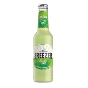 Full case of BREEZER Lime 12 x 275ml bottles – available for same day delivery in Edinburgh