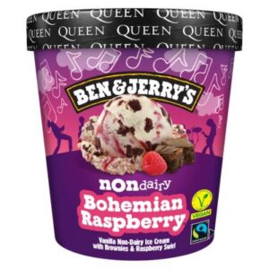 Ben & Jerry’s Dairy Free Bohemian Raspberry 465ml vegan ice cream tub