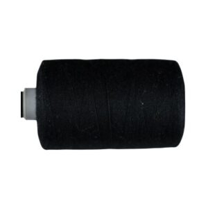 Spool of black thread, "Little Things" brand, sewing essential, cheap accessories Edinburgh.