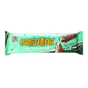 Grenade Carb Killa Dark Chocolate Mint Bar 60g available online at Goldenacre Minimarket Edinburgh