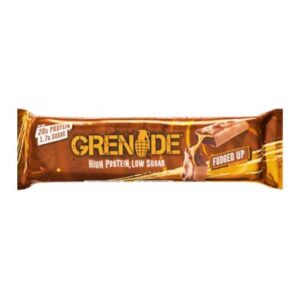 Grenade Fudged Up Fudge Flavour Protein Bar 60g available online at Goldenacre Minimarket Edinburgh