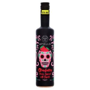 Apollo Strawberry Cream Liqueur with Tequila 50cl available online at Goldenacre Minimarket Edinburgh