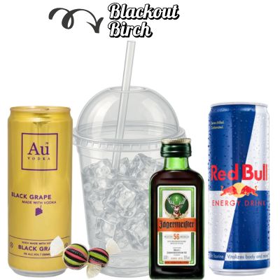 Blackout Birch Cocktail available online at Goldenacre Minimarket Edinburgh