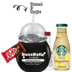 Buzzed and Boujee Cocktail available online at Goldenacre Minimarket Edinburgh