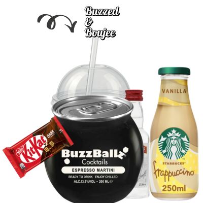 Buzzed and Boujee Cocktail available online at Goldenacre Minimarket Edinburgh