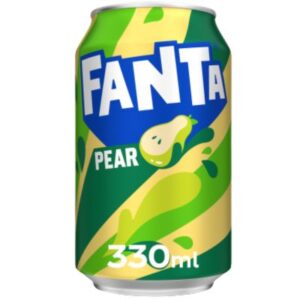 Fanta Pear 330ml available online at Goldenacre Minimarket Edinburgh