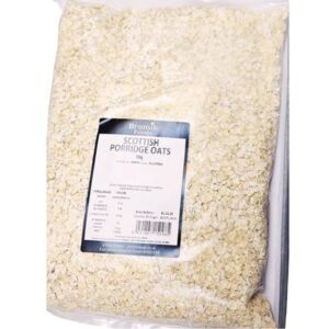 Scottish Oats – Bramik Foods 750g available online at Goldenacre Minimarket Edinburgh