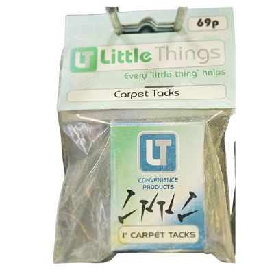 Carpet Tacks Little Things available online at Goldenacre Minimarket Edinburgh