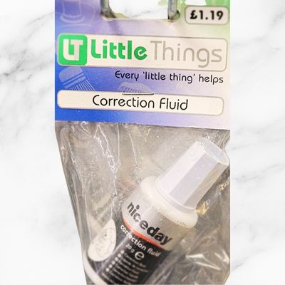 Correction Fluid Niceday Little Things available online at Goldenacre Minimarket Edinburgh