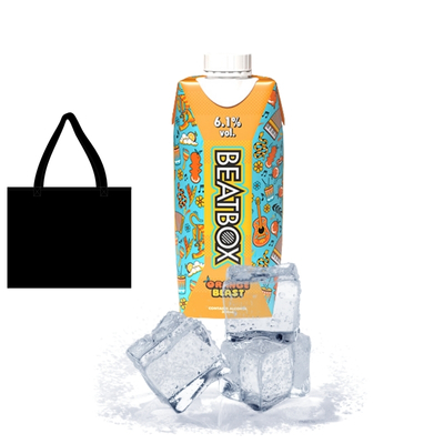 Beatbox Orange Blast Tetra 10 x 330ml available online at Goldenacre Minimarket Edinburgh