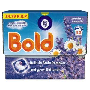 Bold PODS Washing Capsules 12 Washes PM £4.79
