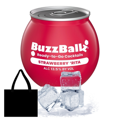 BuzzBallz Lotta Colada Cocktails 10 x 200ml 10 Pack with cocktail bag and ice available at Goldenacre Minimarket Edinburgh