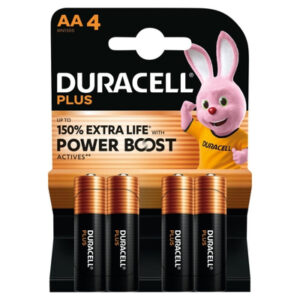 Duracell AA Batteries 4sticks
