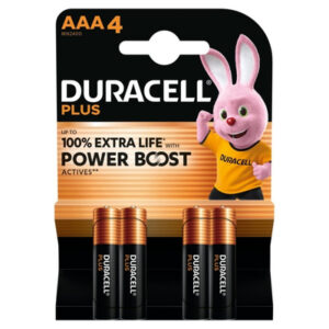 Duracell Plus AAA 4 Pack
