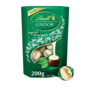LINDT LINDOR DARK MINT 200g