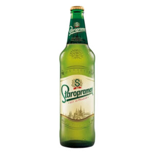 Staropramen Premium Czech Style Pilsner Lager Beer 660ml Bottle