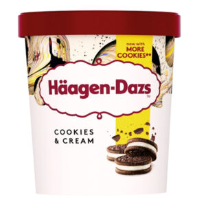 HAAGEN DAZS COOKIE CREAM 460ml