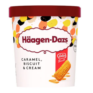 HAAGEN DAZS LOTUS CARAMEL BISCUIT 460ml