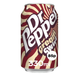 New Dr Pepper Cream Swirl 330ml Edinburgh Online